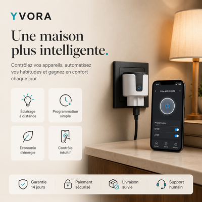 Prise Intelligente WiFi — Contrôle à Distance