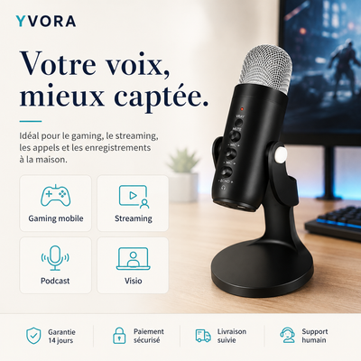 Micro USB Compact — Gaming mobile & enregistrement