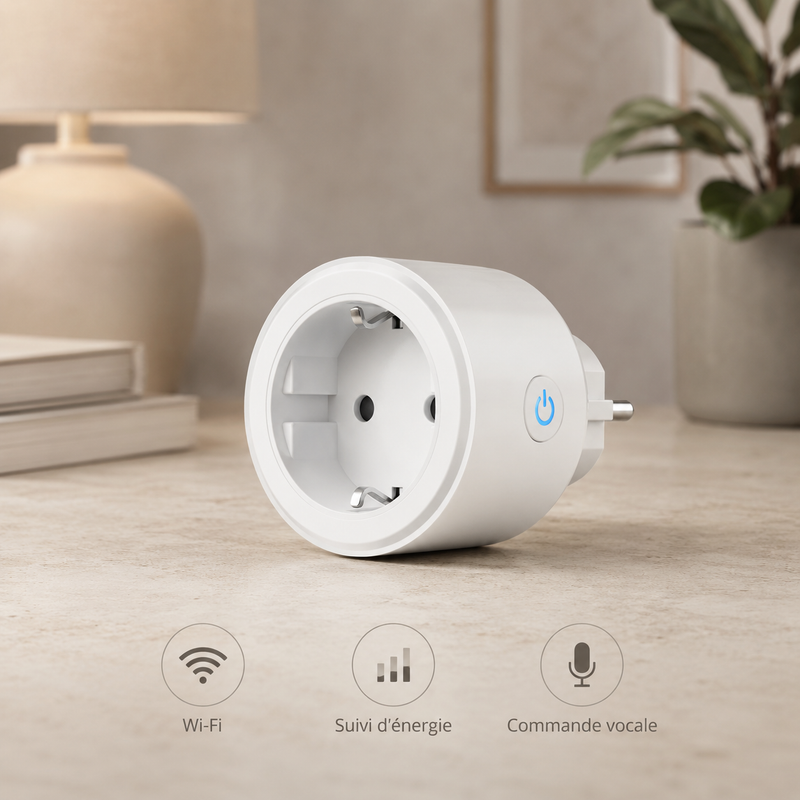 Prise Intelligente WiFi — Contrôle à Distance