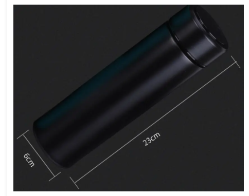 Flasque Isotherme en Acier Inoxydable avec Affichage de Température Intelligent