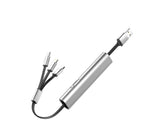 Câble Rétractable 3-en-1 — USB-C, Micro USB & Lightning