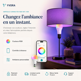 Ampoule Connectée RGB 15W — Contrôle vocal & application