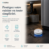 Détecteur de Fuite d'Eau Connecté — Alerte immédiate sur smartphone