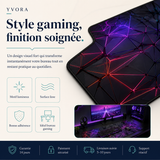 Tapis de Souris Gaming XXL — Surface précision, design tech