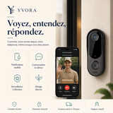 Sonnette Connectée WiFi Sans Fil — Vidéo & Interphone