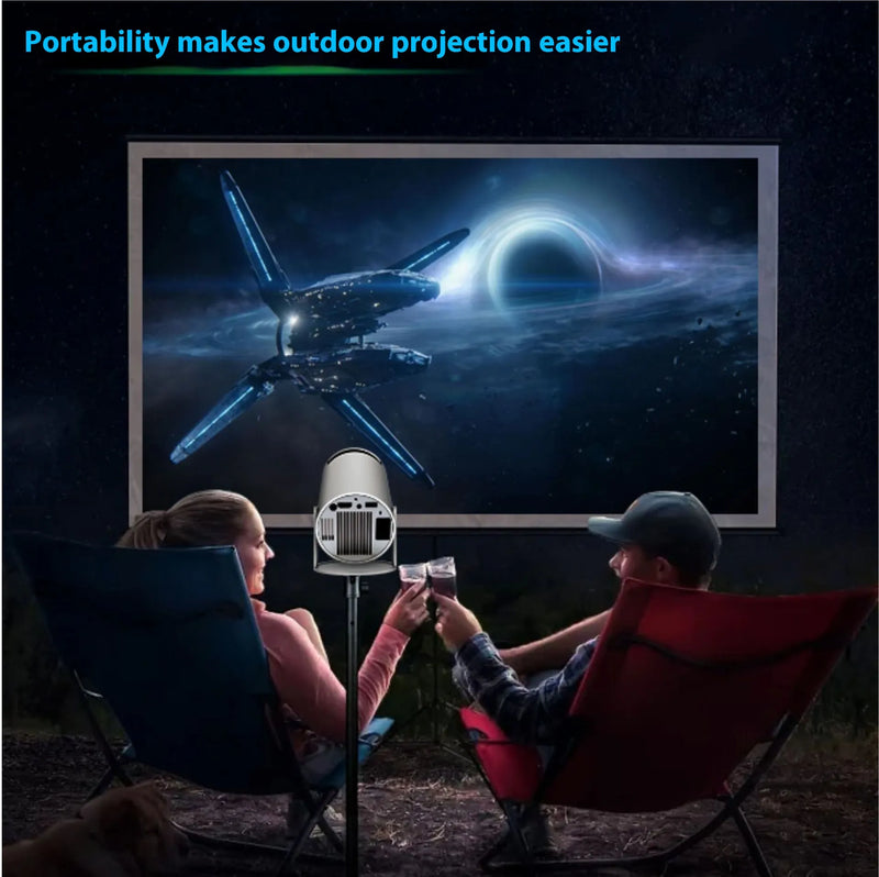 Projecteur Portable HY300 Pro — Cinéma Maison Compact