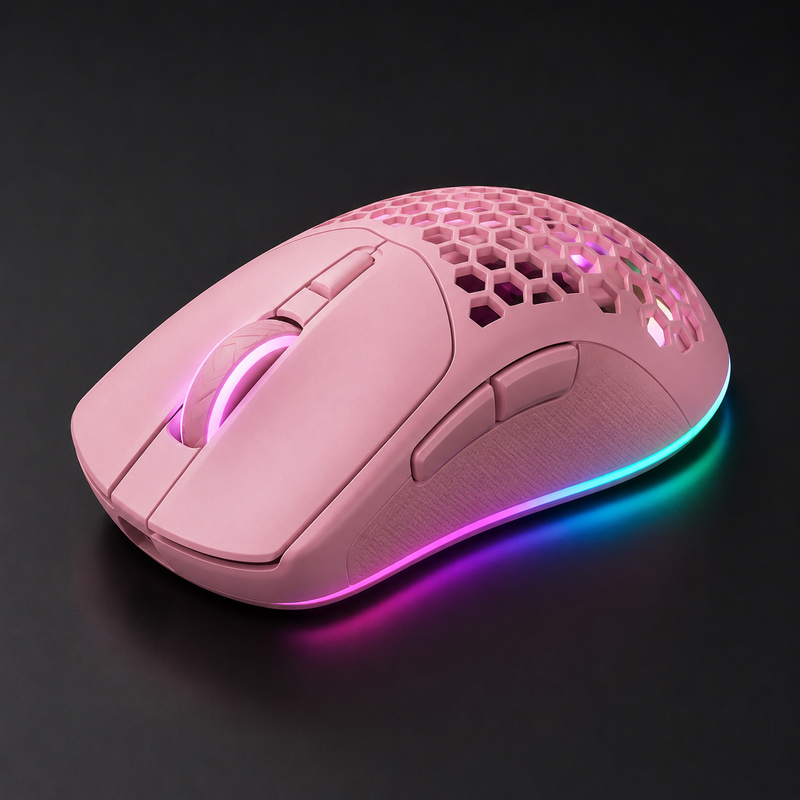 Souris Gaming RGB BM600 — Sans fil, rechargeable