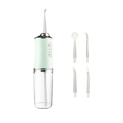 Portable Smart Electric Oral Irrigator Water Flosser 4 Jets 3 Modes