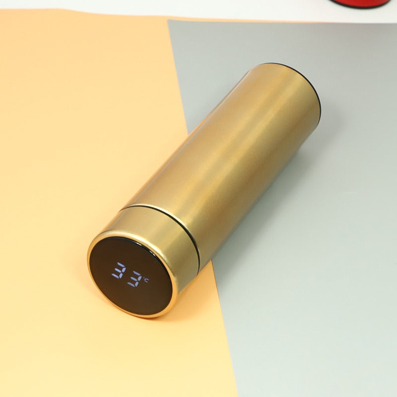 Flasque Isotherme en Acier Inoxydable avec Affichage de Température Intelligent