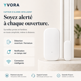 Alarme Connectée Maison — Détection instantanée portes & fenêtres