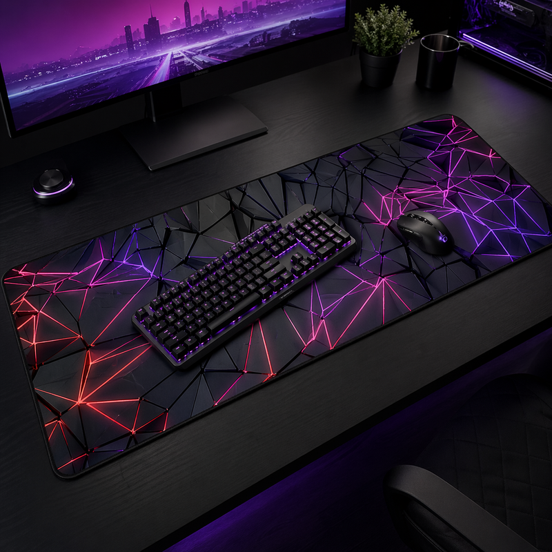 Tapis de Souris Gaming XXL — Surface précision, design tech