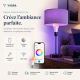 Ampoule Connectée RGB 15W — Contrôle vocal & application