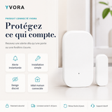 Alarme Connectée Maison — Détection instantanée portes & fenêtres