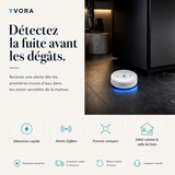 Détecteur de Fuite d'Eau Connecté — Alerte immédiate sur smartphone