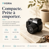 Mini Caméra Rétro 1080p — Design vintage, qualité HD