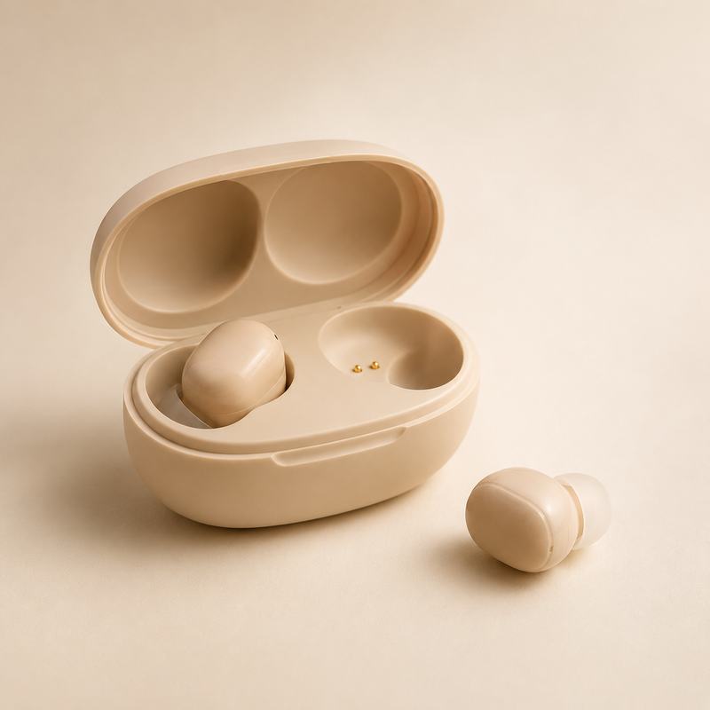 Écouteurs Bluetooth Discrets — Ultra-compacts, usage quotidien