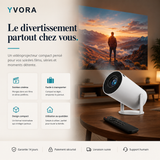 Projecteur Portable HY300 Pro — Cinéma Maison Compact